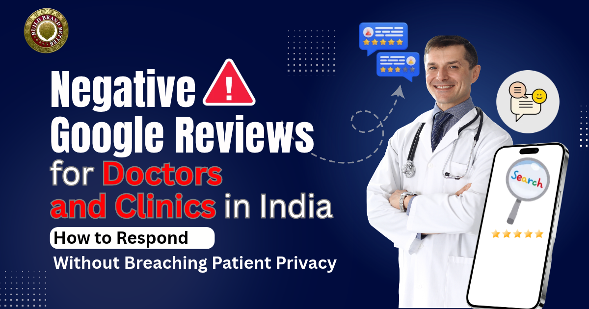 Negative Google Reviews for Doctors and Clinics
