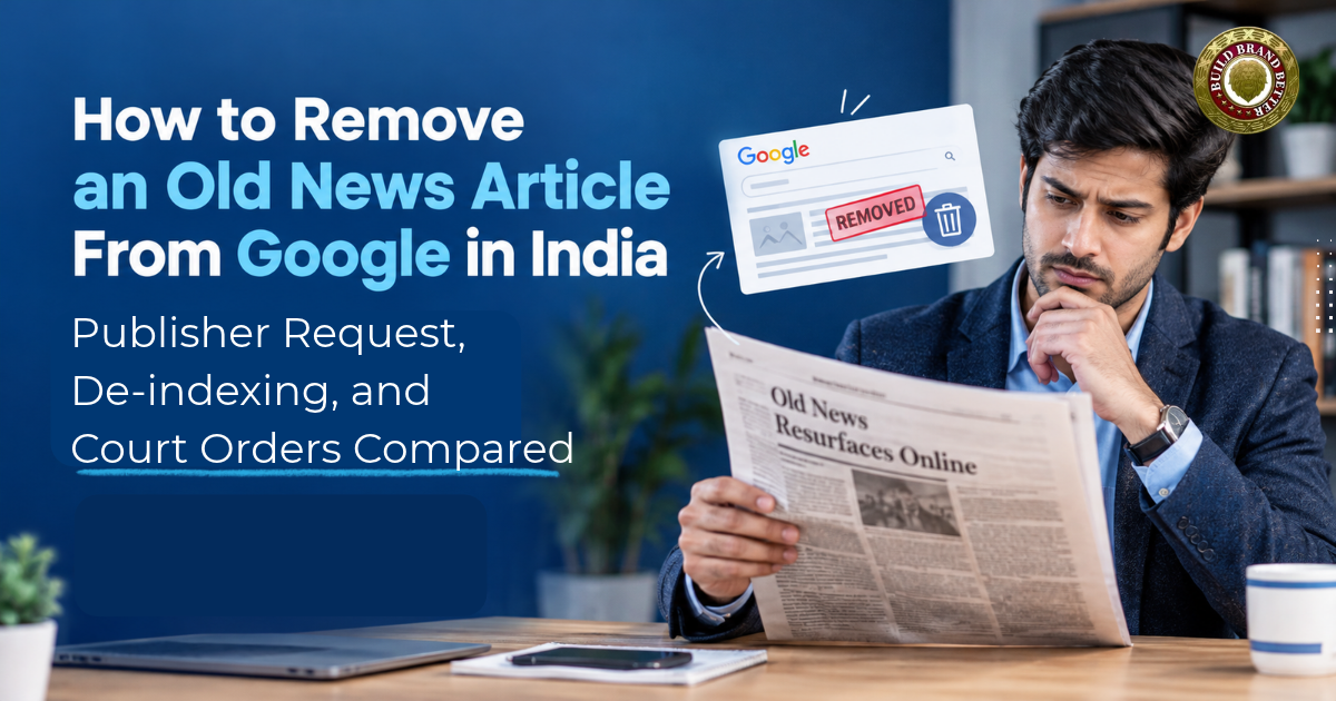 Remove an Old News Article From Google